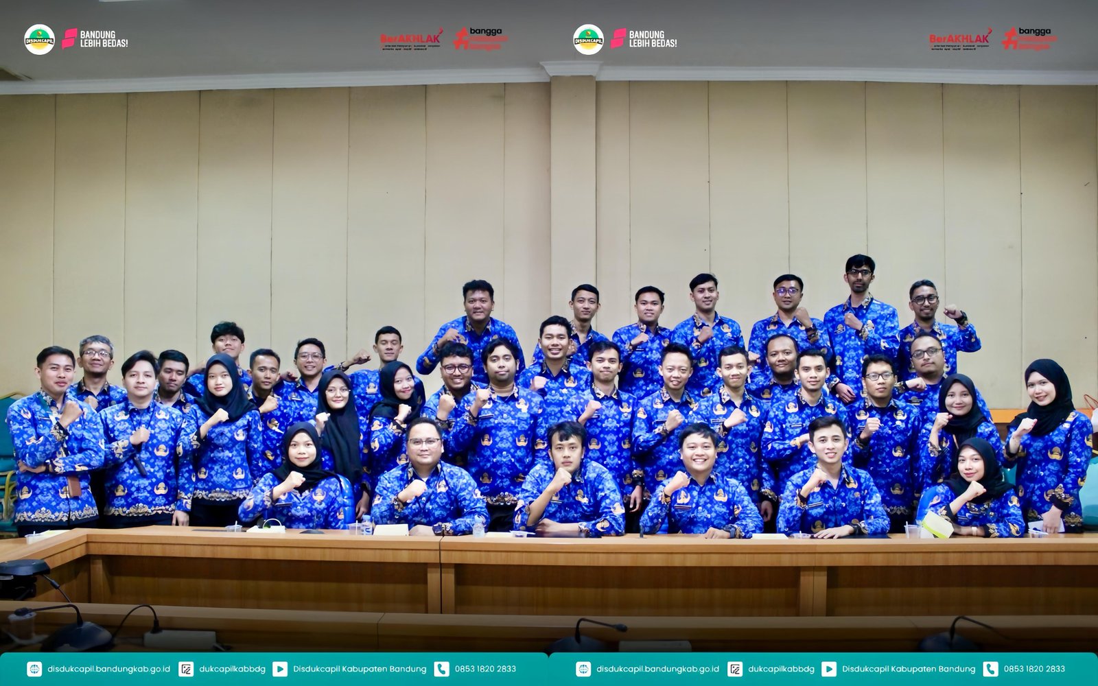 Sinergi Data Kependudukan: PKSTI Hadiri Rapat Bersama Disdukcapil Kabupaten Bandung